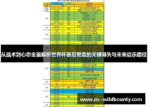 从战术到心态全面解析世界杯赛后复盘的关键得失与未来启示路径 从战术到心态全面解析世界杯赛后复盘的关键得失与未来启示路径